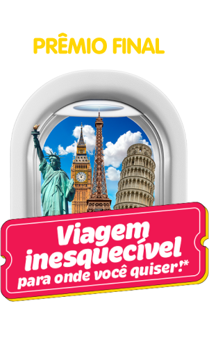 Uma viagem inesquecível para onde você quiser